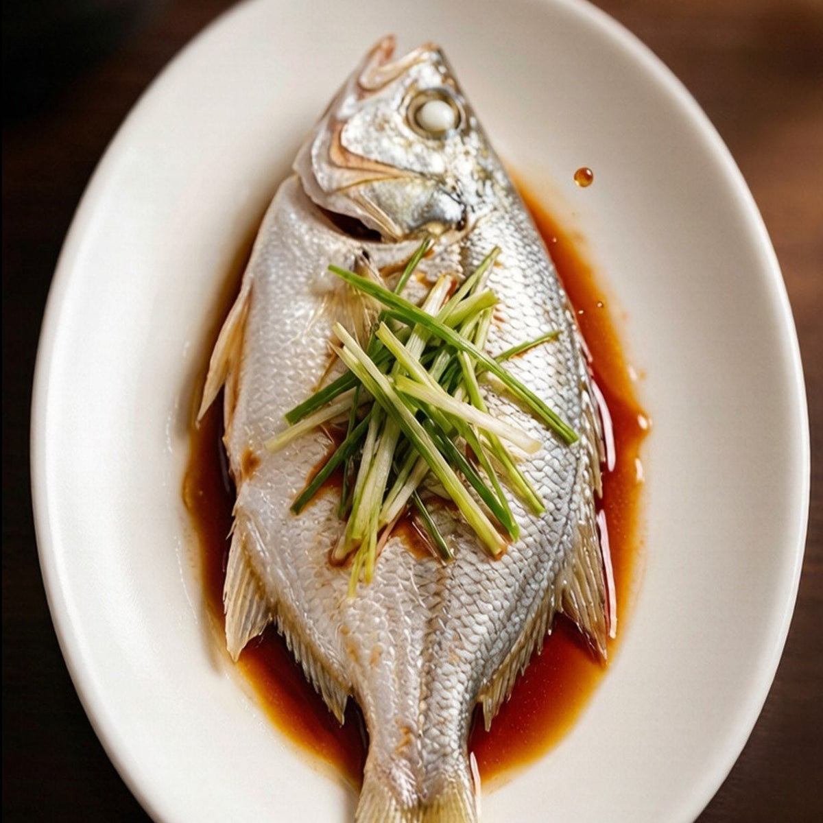 Fresh Silver Pomfret Whole Fish